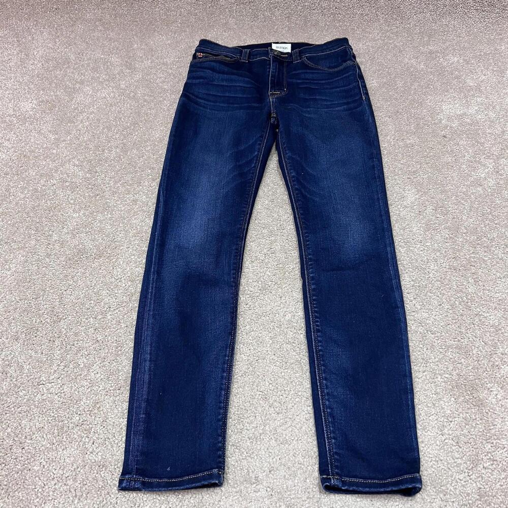 Hudson Jeans Barbara Women’s Blue High Waist Skinny Ankle Pockets Size 25